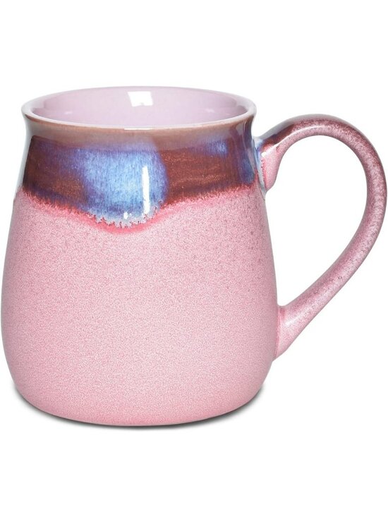 Other - Large Pink Ceramic Coffee Mug - 21 Oz Big Tea Cup for Home & Office, Microwave